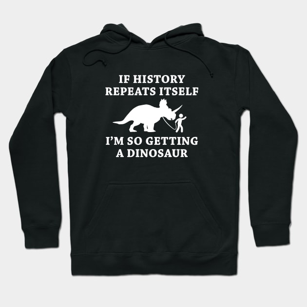 History Repeats Hoodie by VectorPlanet